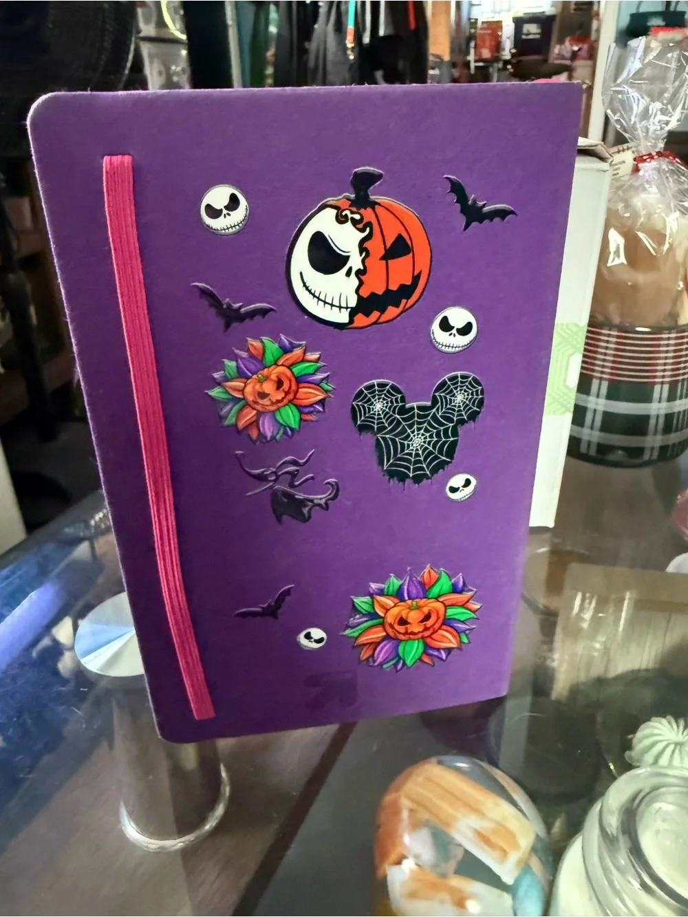 Purple Jack Skellington Journal